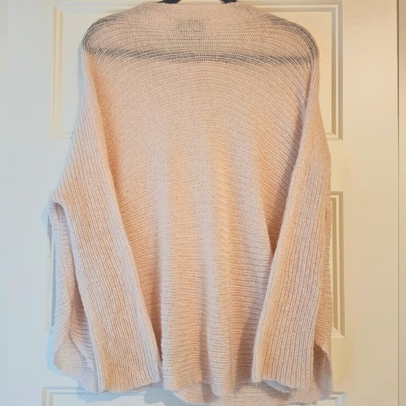 Wooden Ships Pink Lightweight Women's Sweater sz small/medium - Picture 5 of 6